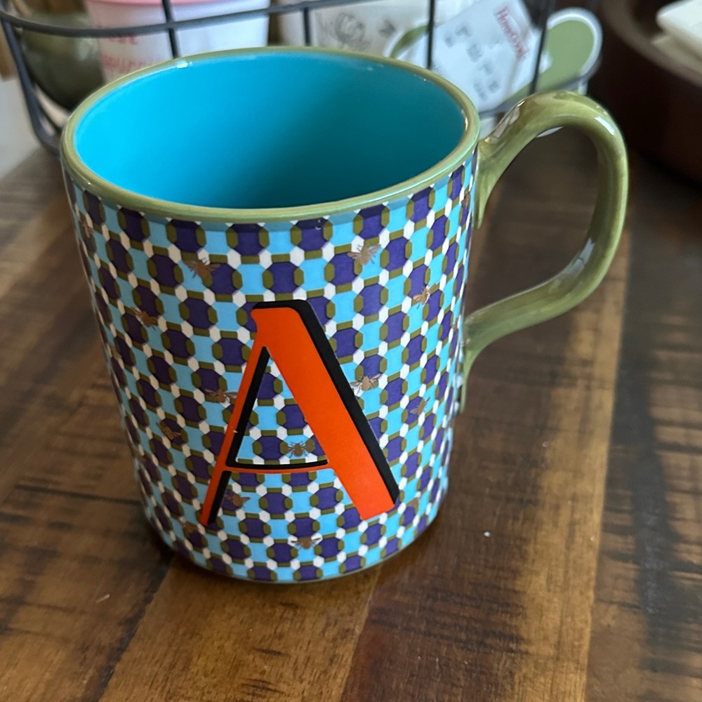 “A” mug